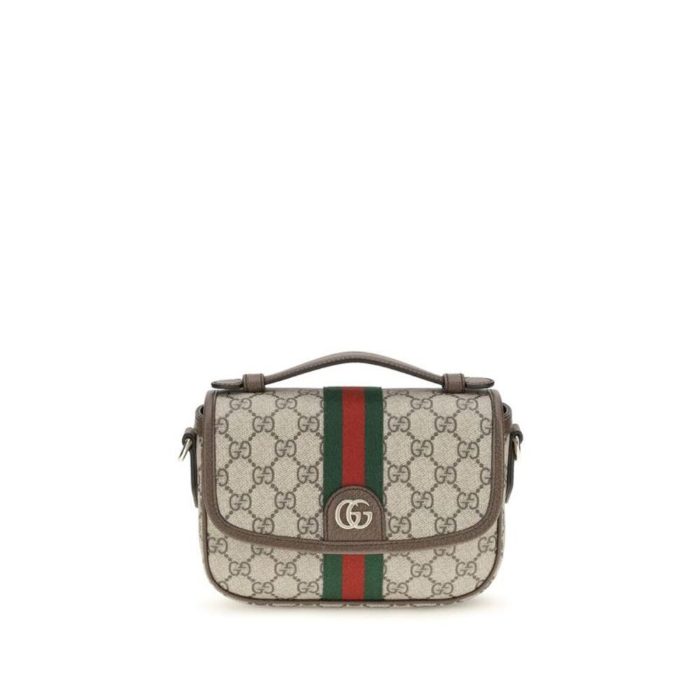 Gucci Beige Fabric Women's Handbag
